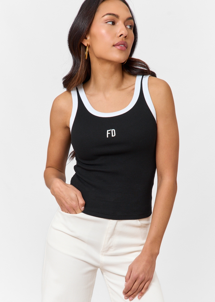 FD contrast tanktop
