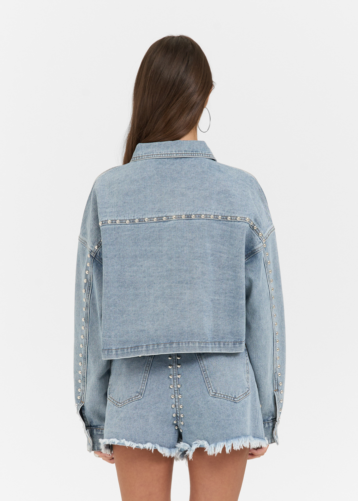 Luca stud jacket