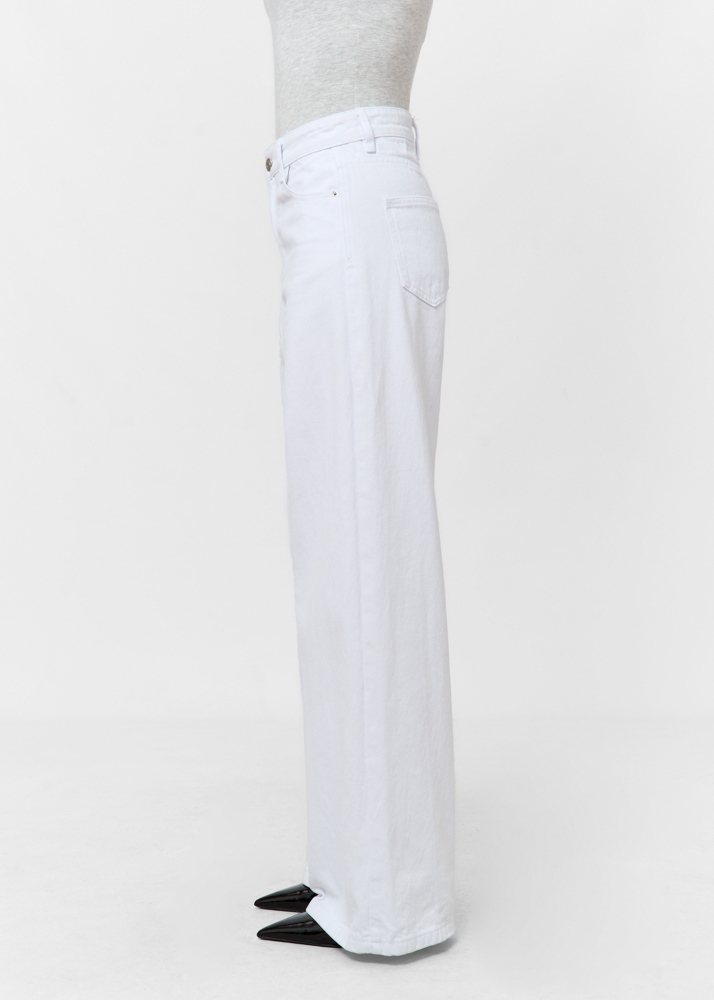 Wide leg classic jeans