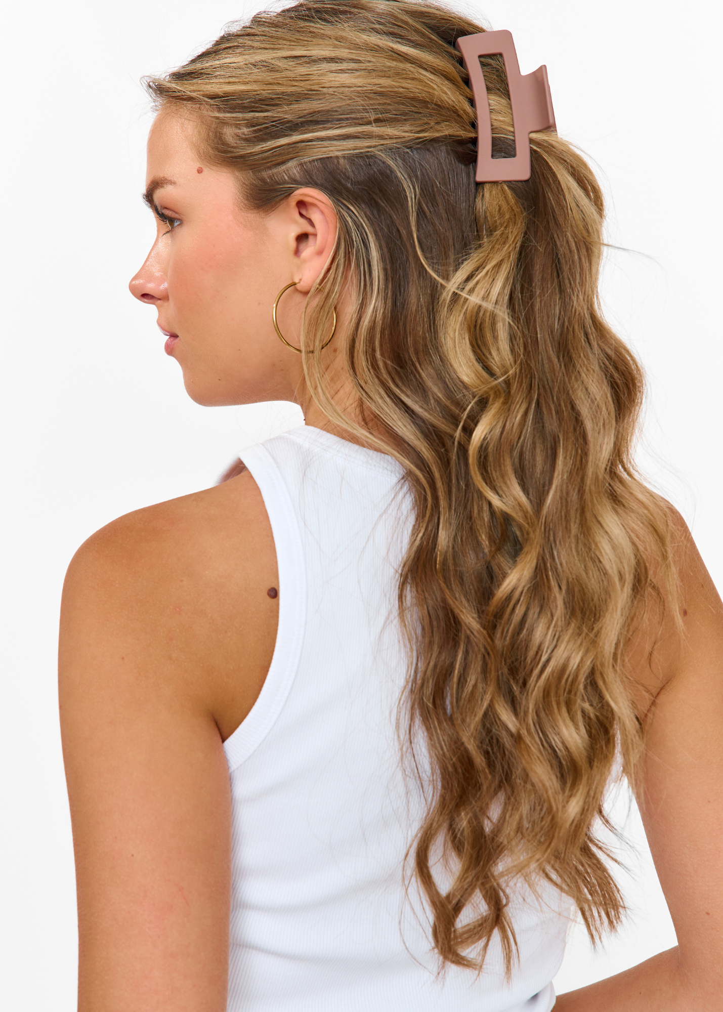 Haarklem effen groot