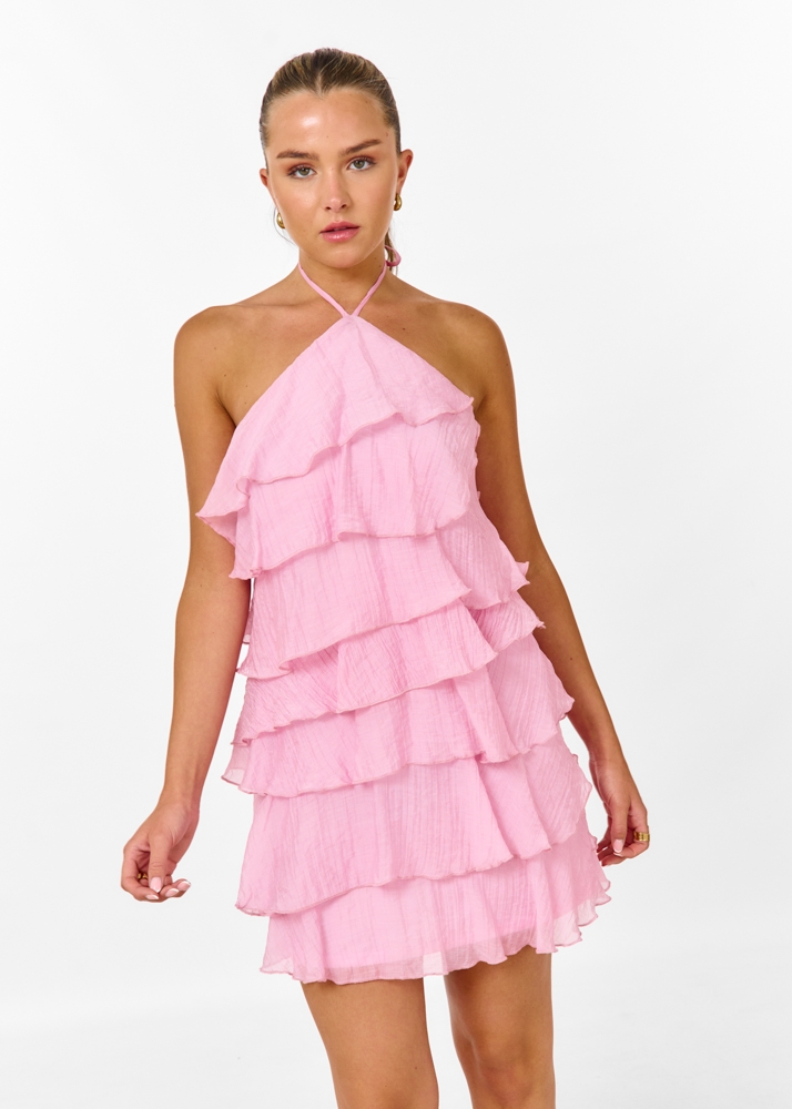 Leonie ruffle jurk