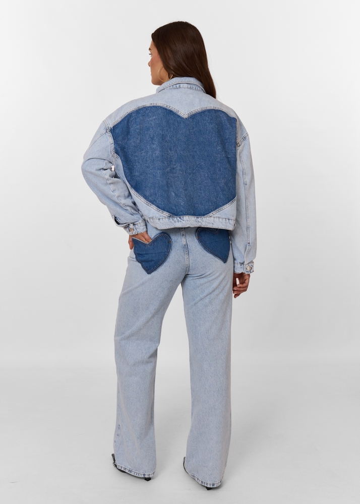 Myrthe denim jasje