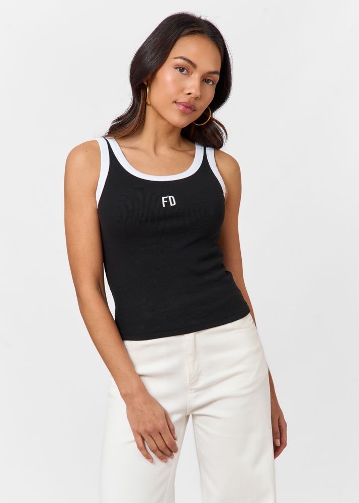 FD contrast tanktop