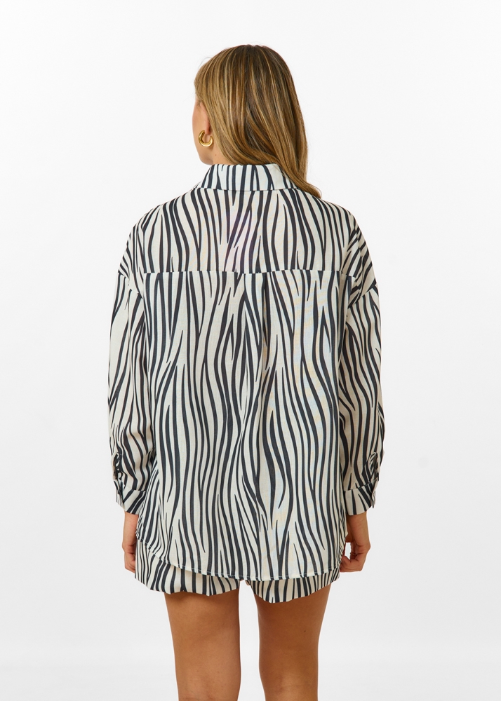 Zebra blouse