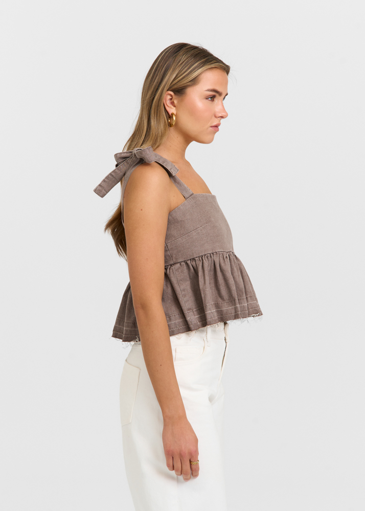 Anniko denim top