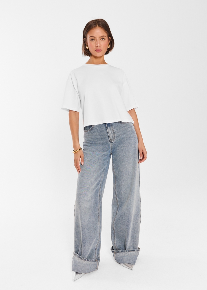 Classic cropped tee