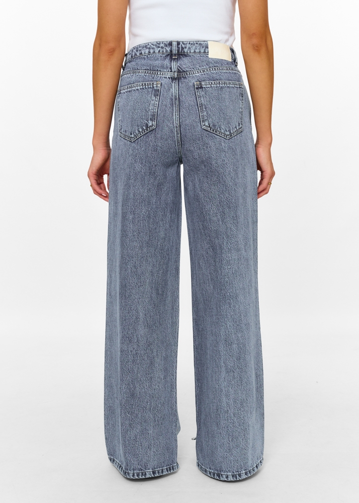 Aurelia tweekleurige denim jeans