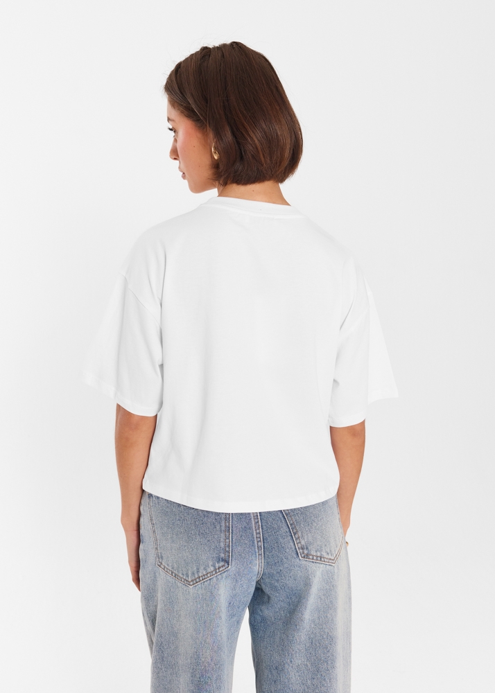 Classic cropped tee