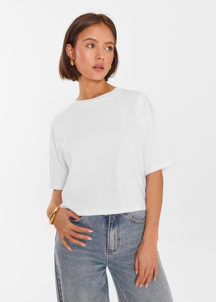 Classic cropped tee