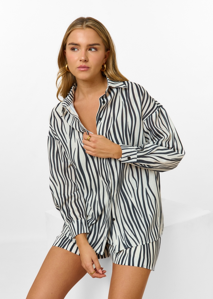 Zebra blouse