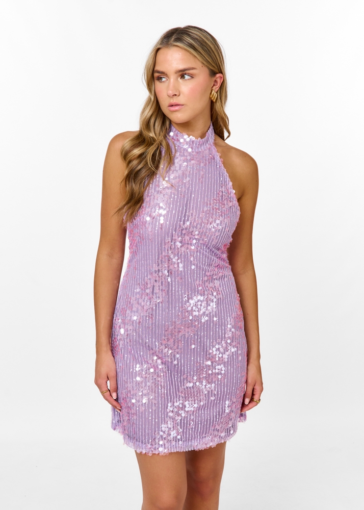 Isa pailletten jurkje