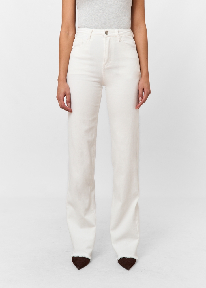 Straight leg stretch jeans