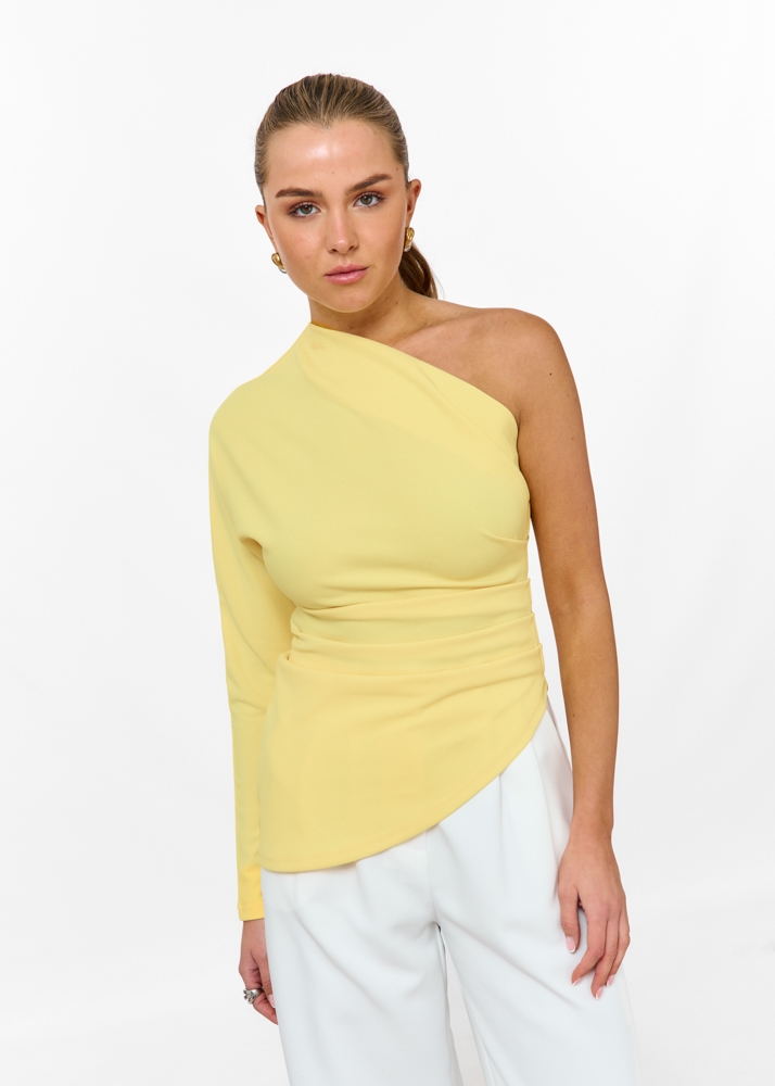 Jasmin one shoulder top