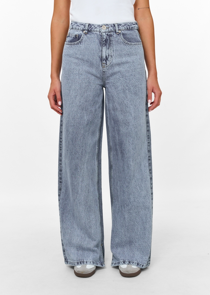 Aurelia tweekleurige denim jeans