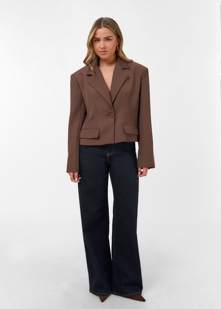 Audrey cropped blazer