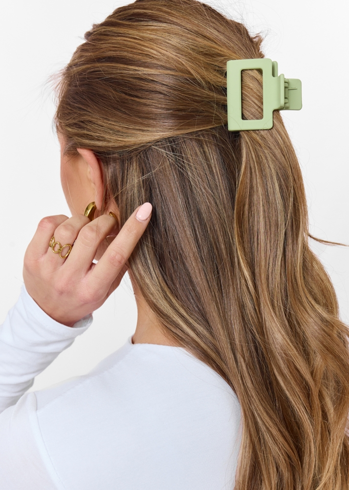 Haarklem gekleurd klein