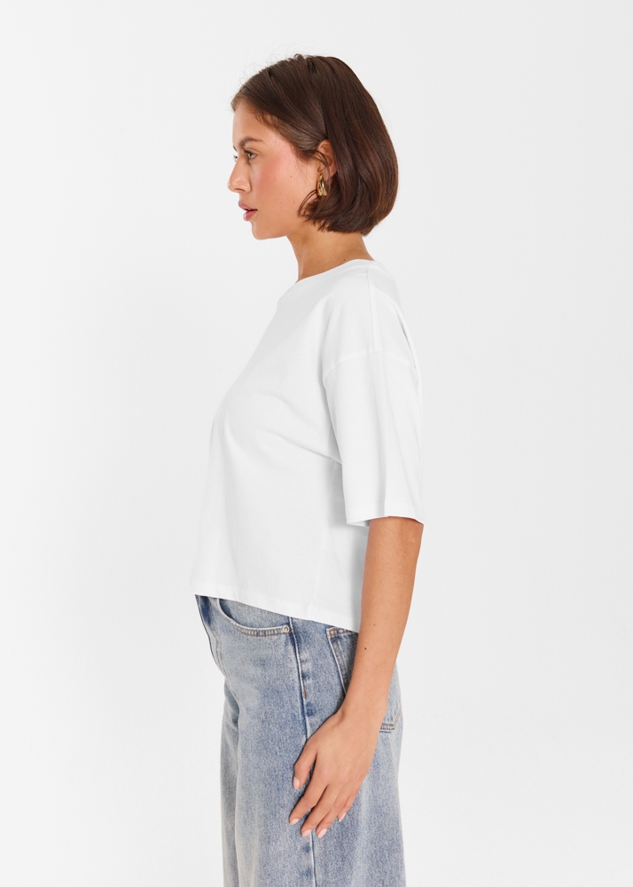 Classic cropped tee