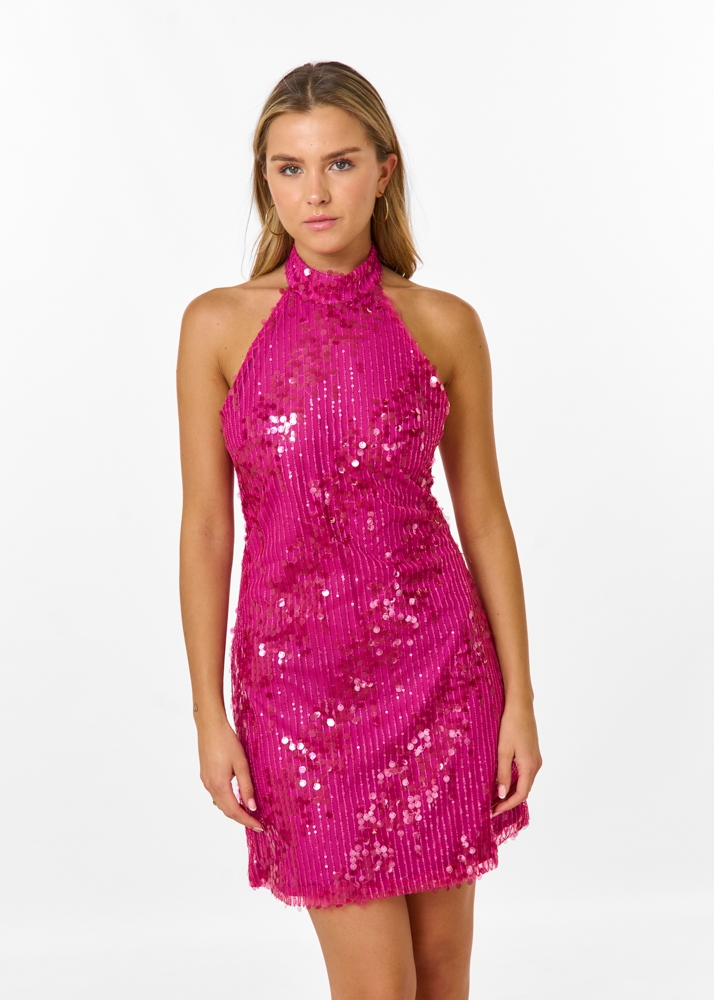 Isa pailletten jurkje