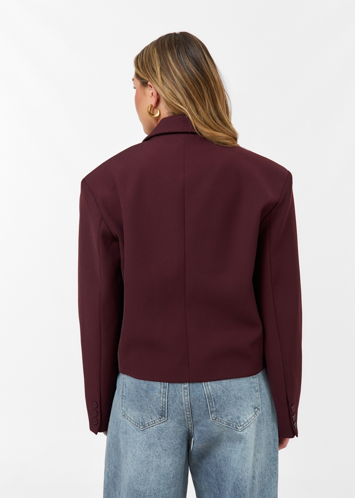 Audrey cropped blazer