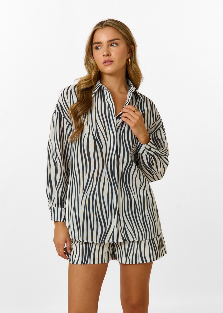 Zebra blouse