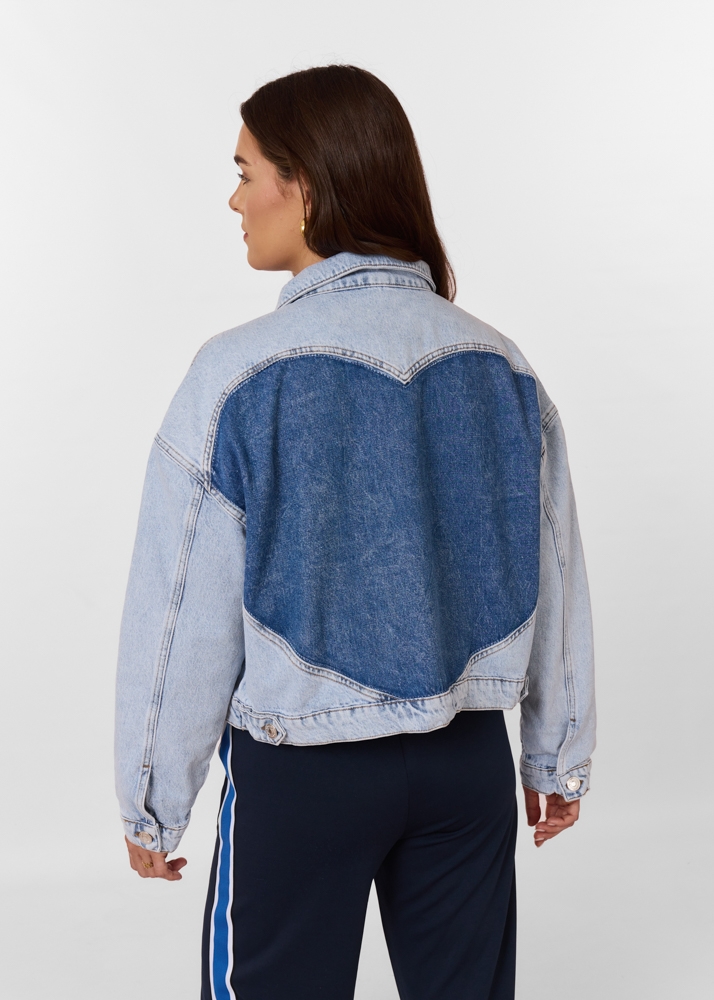 Myrthe denim jasje